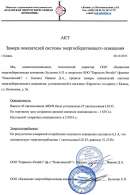Акт замера «Евросеть-Ритейл»
